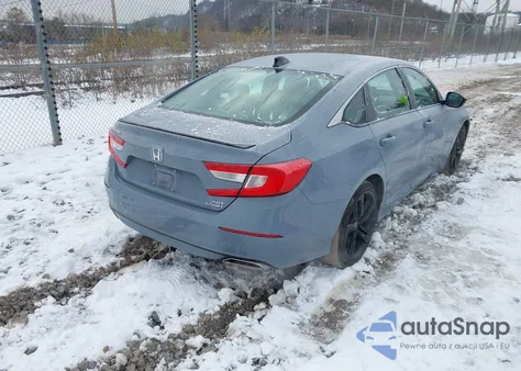 2022 Honda Accord Sport 2.0T z USA, uszkodzony, nr VIN 1HGCV2F33NA019544